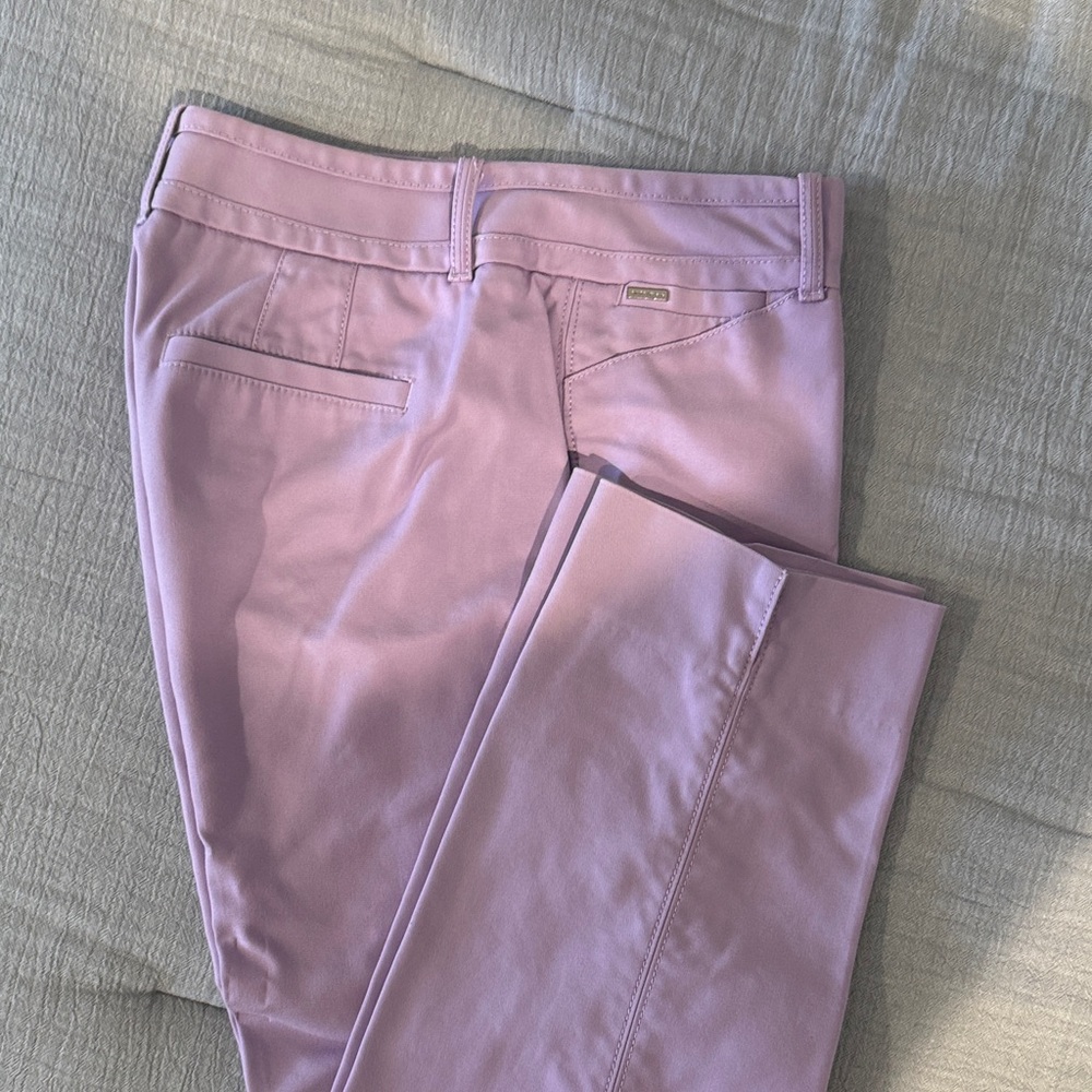 White House Black Market Lavender Ankle Pants